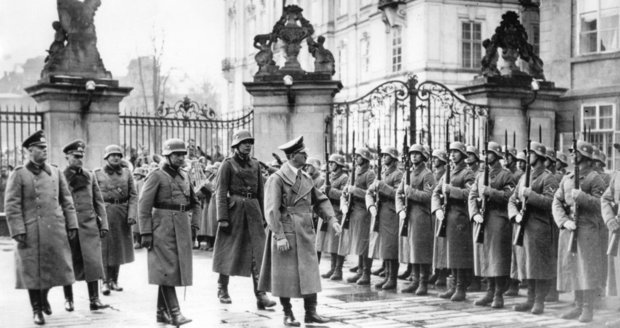 Adolf Hitler na Pražském hradě